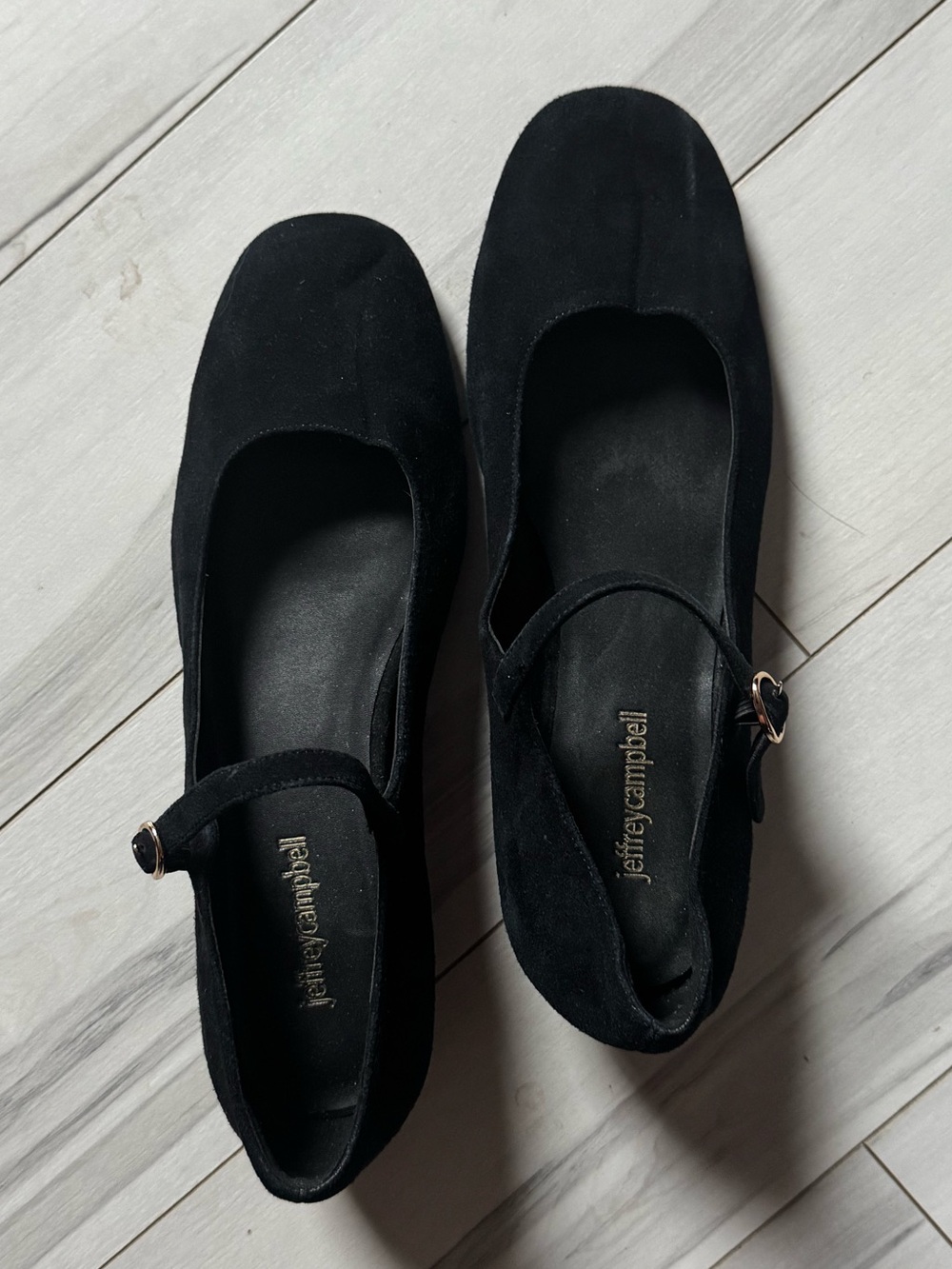 Jeffrey Campbell Velvet Mary Jane Shoe